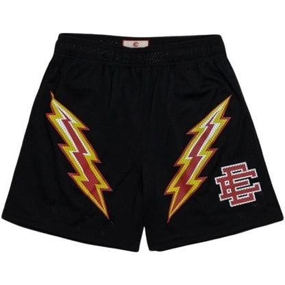 EE Shorts Red-Black Lightning