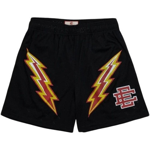 EE Shorts Red-Black Lightning