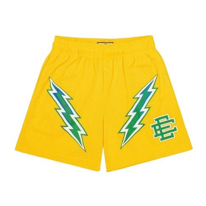 EE Shorts Green-Yellow Lightning