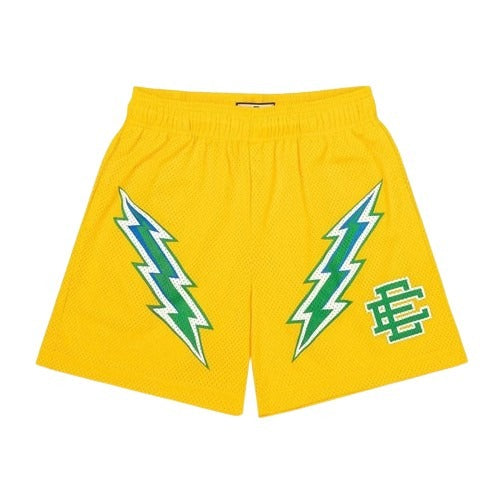 EE Shorts Green-Yellow Lightning