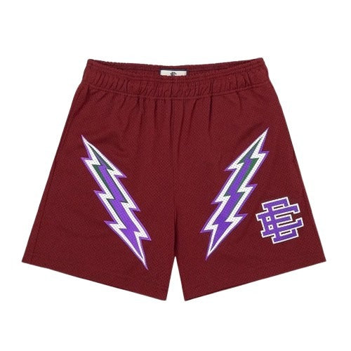 EE Shorts Purple-Red Lightning