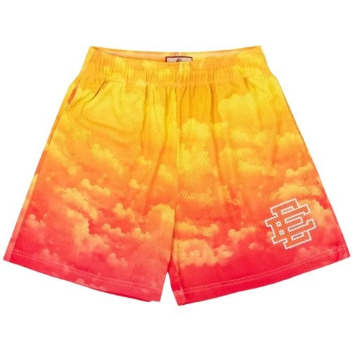 EE Shorts Yellow-Orange Clouds