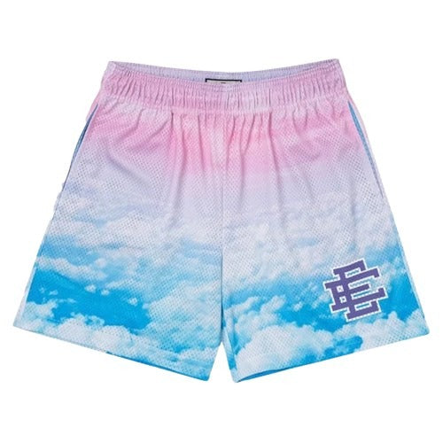 EE Shorts Blue-Pink Clouds